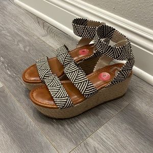 Espadrille Strapy Open Toe Platform Sandals
